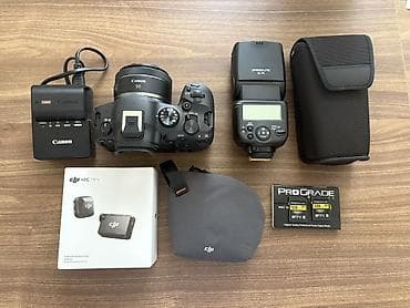 Başlıq: Tam peşəkar dəst Canon EOS R6 Mark II + RF 50mm + DJI Mic +