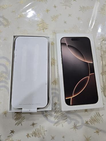 IPhone 16 Pro Max, 256 GB, Desert Titanium lalafo.az -da IPhone 16 Pro Max, 256 GB, Desert Titanium