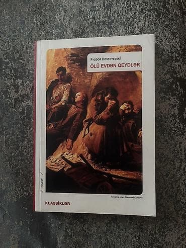 classi: Fyodor Dostoyevski – “Ölü Evdən Qeydlər” - Janr: klassik ədəbiyyat — 1