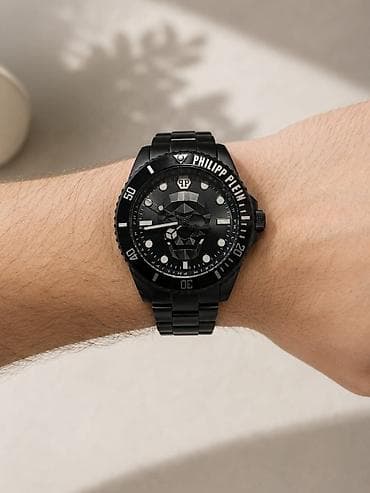 sensor saatlar: ✅ Qol saatı "Philipp Plein" kişi üçün Saat Philipp Plein brendinin tam — 1