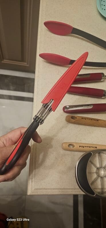 Quruducular: Mətbəx alətləri dəsti – müxtəlif brendlər,giymet sondu,olcu gablari — 2