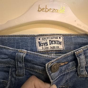 bu şalvar: Məhsul: Uşaq cins şalvarı - Model: Little Boys Denim - Ölçü/aralıq — 2
