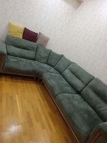kunc divan deri: Künc divan, İşlənmiş, Açılmayan, Bazasız, Nabuk — 1