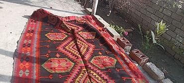 deri çanta: Əl toxuması qədim kilim xalça nənəmin cehizliyi 18 den 17 den qalmış — 4