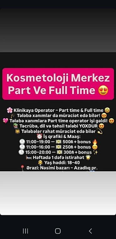 İş axtarıram (rezümelər): Ofisiant tələb olunur, Restoran, Aylıq ödəniş, 18-29 yaş, Təcrübəsiz — 7