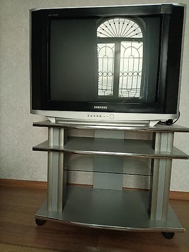 Samsung kineskop televizor + TV stendi - Ekran: “Plano” seriyalı