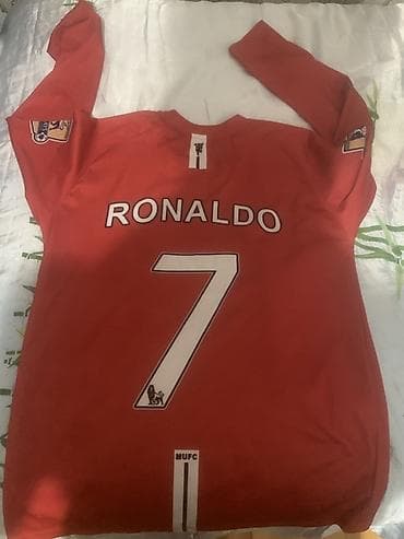 des geyimler: Futbolka, Nike, L, rəng - Qırmızı — 1