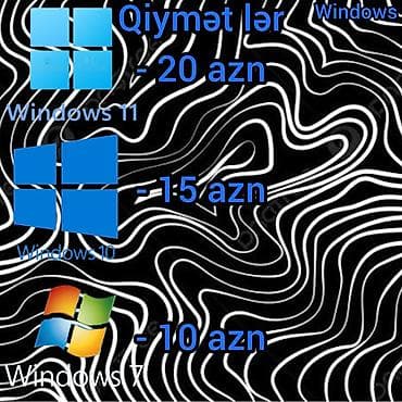 pudra effekti qash: Laptop və PC üçün operativ sistemlərin quraşdırılması və format — 2