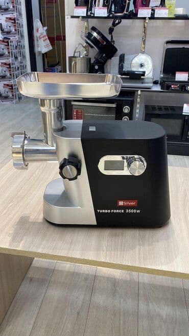 et ceken masinlarin qiymeti: Ət çəkən maşın Silver, 3500 Vt, Revers ilə, Yeni — 1