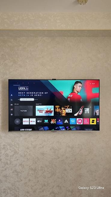 televizor kreditle: İşlənmiş Televizor Toshiba QLED 55" 4K (3840x2160), Ünvandan götürmə — 2