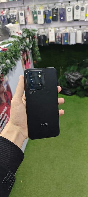 Honor X6b, 256 GB, rəng - Qara, Barmaq izi