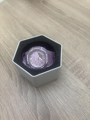 smart watch 2030: Yeni, Qol saatı, Casio, rəng - Bənövşəyi — 1