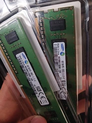 pc kasa: DDR3 operativ yaddaş satılır — 2 ədəd 4GB (ümumi 8GB). Heç bir — 2