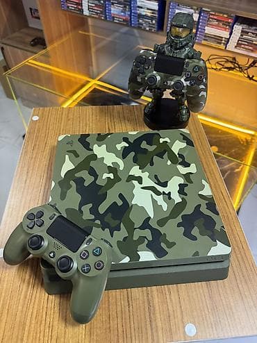 ps3 ps4: 🎮 PlayStation 4 Slim Call of Duty WW2 Edition Tam işlək — 4