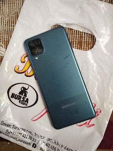 galaxy a54: Samsung Galaxy A12, 64 GB, Barmaq izi — 2