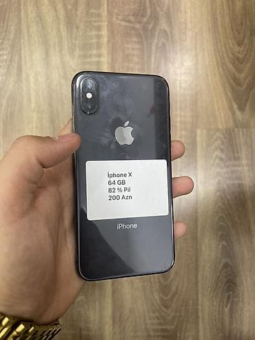 IPhone X, 64 GB, Space Gray