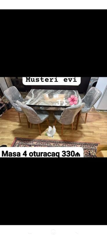 masa və stul: Masa desti yeni — 1