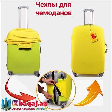 4 teker velosiped: Camadan uzluyu.S-20azn. M-25azn. L-30azn Cexol Cixol Uzluk Suitcase — 1