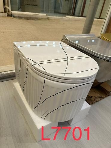 Сантехника: Model: L7701 asma unitaz - Divara quraşdırılan (asma) unitaz korpusu — 1