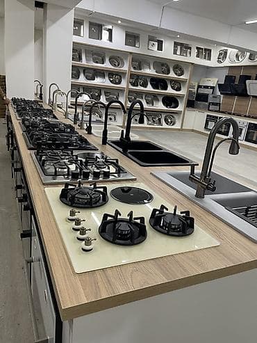 Duxovkalar: Qarışıq sobası Quraşdırılan, 4 gözlü — 3