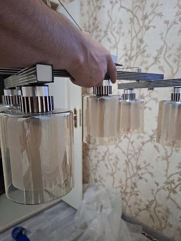 lyustralar 2022: Çılçıraq, 5 lampa, Metal — 1