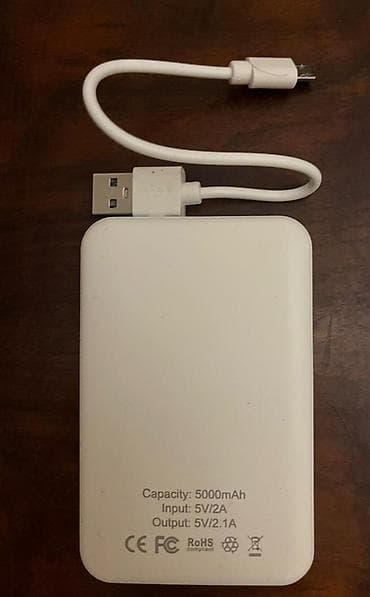 2.5mm kabel: SOCAR brendli portativ enerji bankı (powerbank) - Batareya tutumu — 2