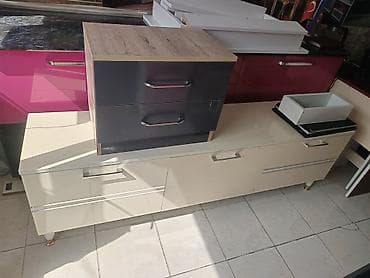 ev əşya: Yeni, Düz TV altlığı, Polkalı, Laminat, Türkiyə — 3