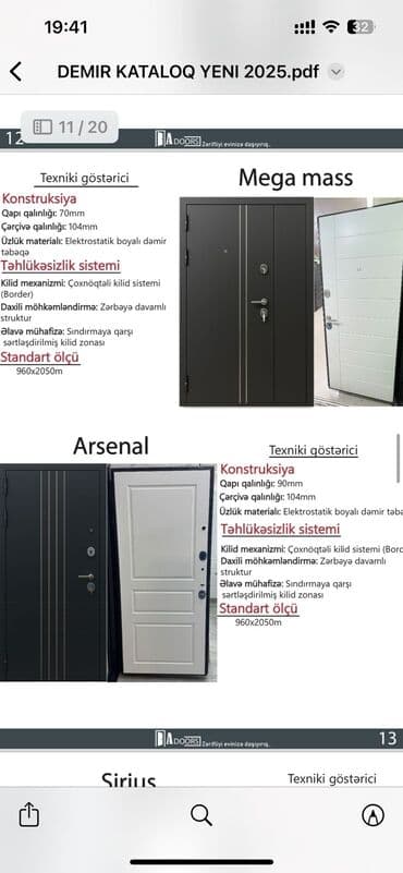 kohne qapilar: Mənzil üçün Yeni Giriş qapısı 90x205 sm Zamok ilə, Zəmanətli, Pulsuz quraşdırma, Pulsuz çatdırılma — 7