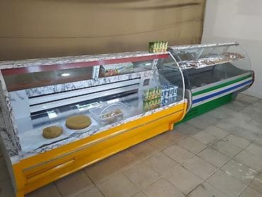 Vitrin soyuducu Iwlek veziyyetdedir 2 ededdir Olcu 2m Qiymet 1 ededi