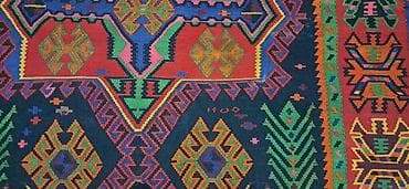 продам гантели бу: Xalça – əl toxuması, rəngarəng Qazaq/Qarabağ üslublu geometrik — 3