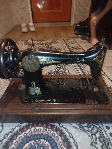 singer: Singer tikiş maşını – mexaniki, qədim model - Brend: The Singer Mfg — 6