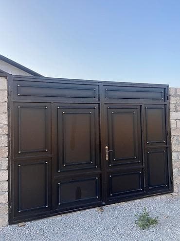 kombi demir dokum: Yeni Dəmir Həyət darvazası, Yana açılan, 3 m, Mexaniki, Qapı ilə, Kredit yoxdur, Ödənişli quraşdırma, Ünvandan götürmə, Ödənişli çatdırılma, Rayonlara çatdırılma — 7