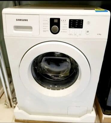 paltar yuyan maşın təzə: Paltaryuyan maşın Samsung, 6 kq, İşlənmiş, Avtomat, Ünvandan götürmə — 2