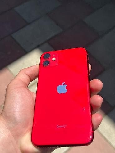 iphone 13 mini ikinci el: IPhone 11, 64 GB, Qırmızı, Face ID — 3