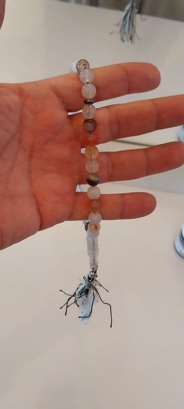 sümük təsbeh: Xallı əqiq satılır təzə iraqdan alınıb nəcəf şəhərindən yeni — 1