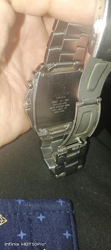 İşlənmiş, Qol saatı, Casio, rəng - Gümüşü — 3