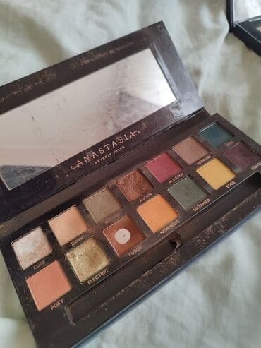 göz altı ləkələr: Göz kölgələri, Kryolan, Ünvandan götürmə — 25