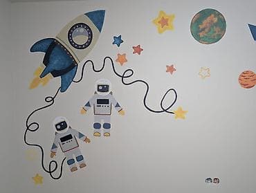 caydan: Divar rəsimlərinin çəkilməsi🎨 Qiymət rəsmə və onun ölçüsünə uyğun — 9