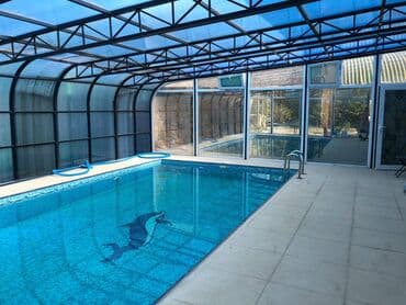 недвижимость в азербайджане купить: Баку, Пос. Бильгя, 500 м², 6 комнат, С бассейном, Канализация, Комби, Газ — 6