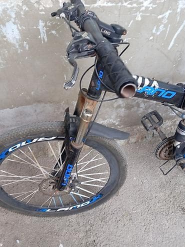 LANQ/LAND markalı dağ velosipedi - Çərçivə: qatlanan (folding)