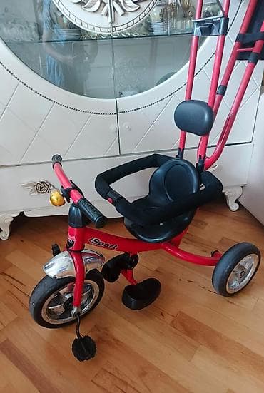 3 tekerli velosiped: Uşaq velosipedi əla vəziyyətdədir təcili satılır az işlənib qiymət — 4