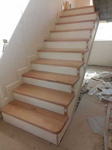 məhəccər: Fistiq agacindan hazirlanib.Merdiven islerimiz sifarişle hazirlanir — 3