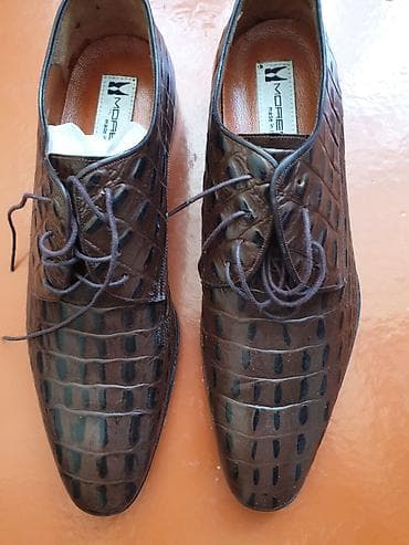 ayaqqabı bağı: Moreschi kişi klassik ayaqqabıları – Made in Italy - Brend: Moreschi — 1