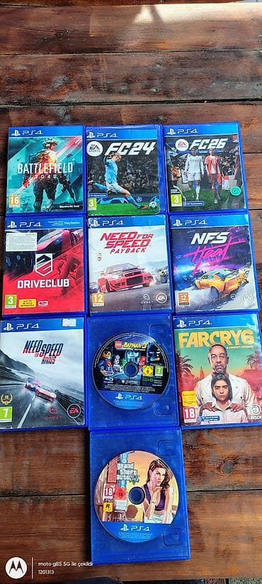 Видеоигры и приставки: PS4 oyunlari Az istfade olunub Topdum satilir istiyen olsa tek tekde — 1