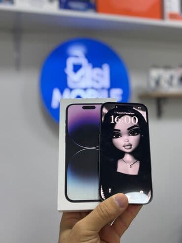 ipone 13 pro: IPhone 14 Pro, 256 GB, Blue Titanium, Zəmanət, Face ID, Sənədlərlə — 2