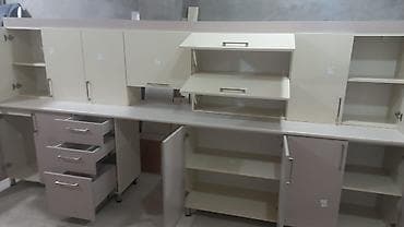 Tumbalar: Mətbəx dolabları dəsti - Ölçü: təxmini 4,2–4,5 m uzunluqda xətti dəst — 2