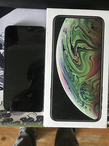 IPhone Xs Max, 256 GB, Qara, Face ID lalafo.az -da IPhone Xs Max, 256 GB, Qara, Face ID