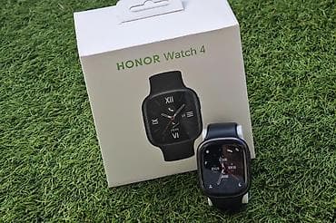 Smart saat, Honor, Sensor ekran, rəng - Qara