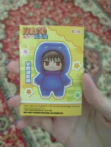 baş: Naruto Shippuden kolleksiya oyuncağı – Sasuke Uchiha plyuş fiquru — 6