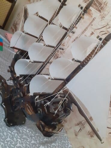 заказать модель машины: Tacin ustunde gemi El isi agacdan — 2